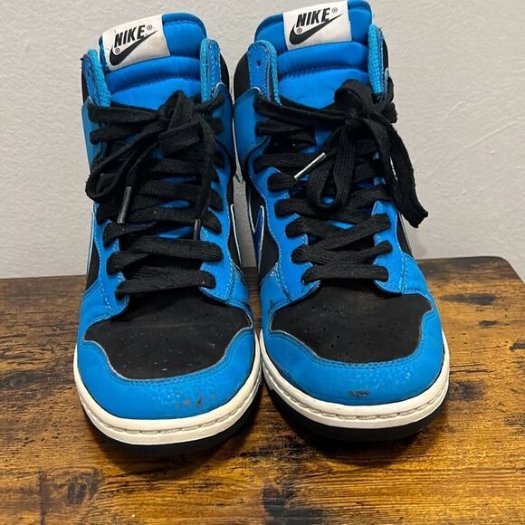 Nike Dunk ski high essential Black blue with hidden wedge size. Womens… - Picture 7 of 12